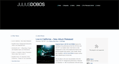Desktop Screenshot of juliusdobos.com